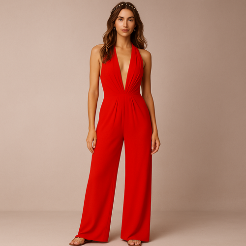 Women's Sleeveless Jumpsuit