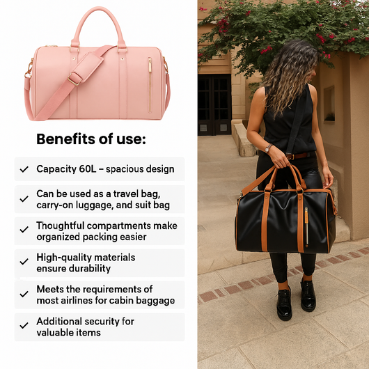 Luxevola- Travel Bag